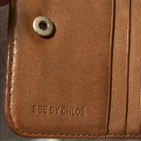 See By Chloe Tan Leather Card Holder - Picture 4 of 12